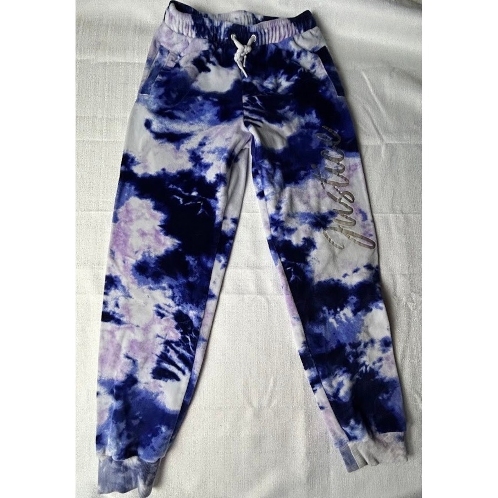Girl's Justice Tie Dye Pants‎ Sz Medium (10)